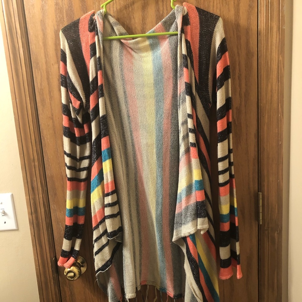 Colorful cardigan